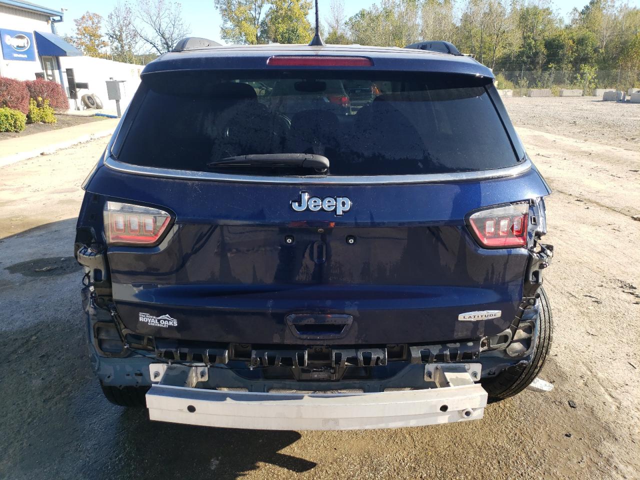 2021 Jeep Compass Latitude VIN: 3C4NJCBB9MT592445 Lot: 73716874