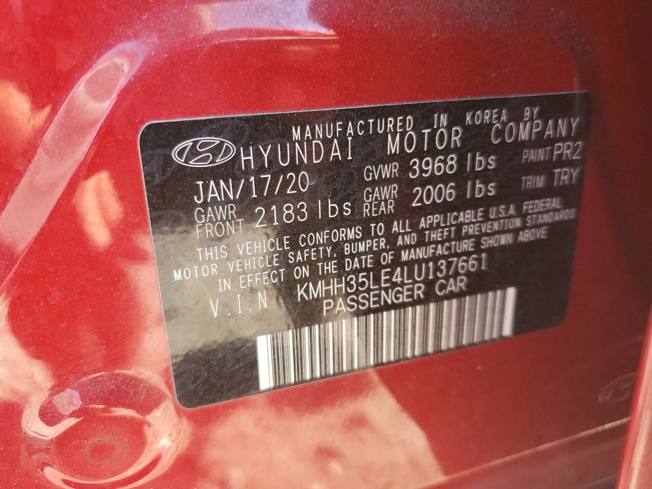 2020 Hyundai Elantra - Image 14