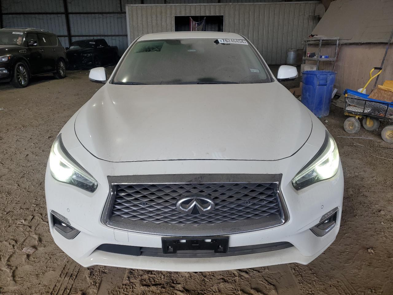 2022 Infiniti Q50 Luxe VIN: JN1EV7BP0NM311201 Lot: 78246454