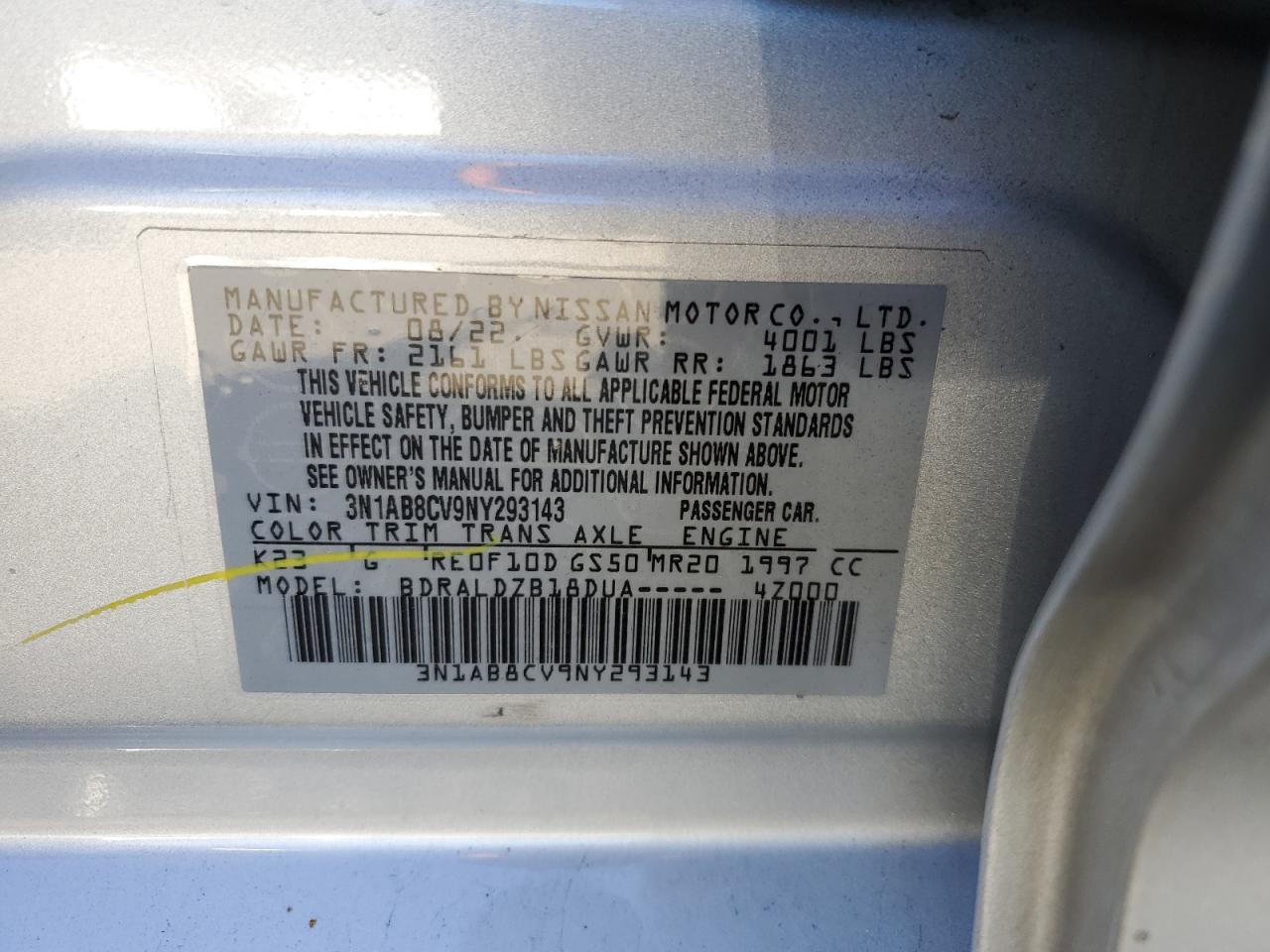 2022 Nissan Sentra - Image 12