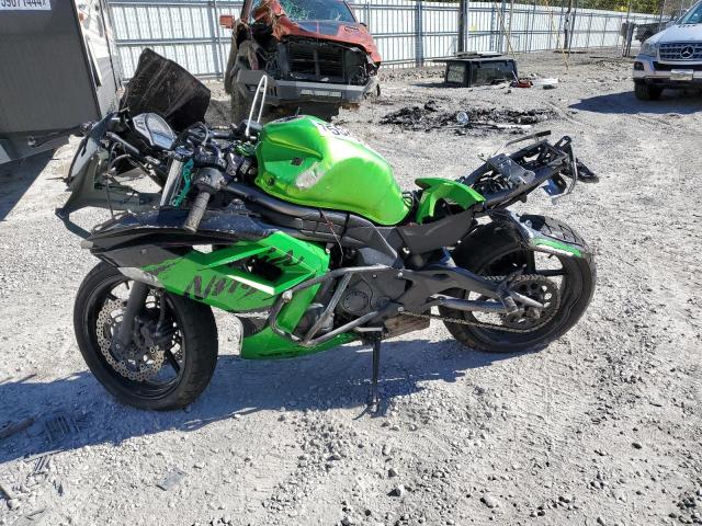 undisplay KAWASAKI EX650 EC 2012 Зеленый