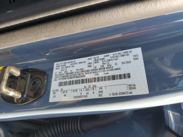 1FTEW1E86PFB22300 Ford F-150 F150 SUPER 12