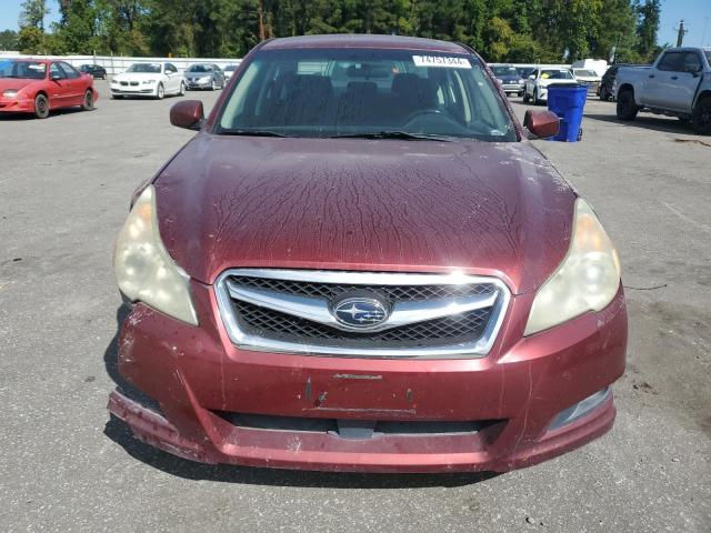  SUBARU LEGACY 2012 Бургунді