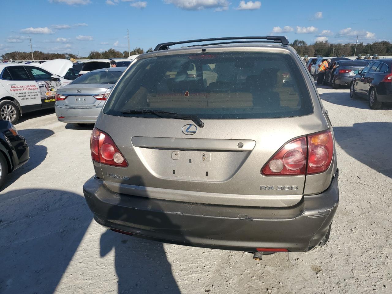 2000 Lexus Rx 300 VIN: JT6HF10U7Y0105891 Lot: 74703174