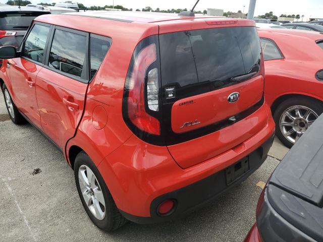  KIA SOUL 2019 Czerwony