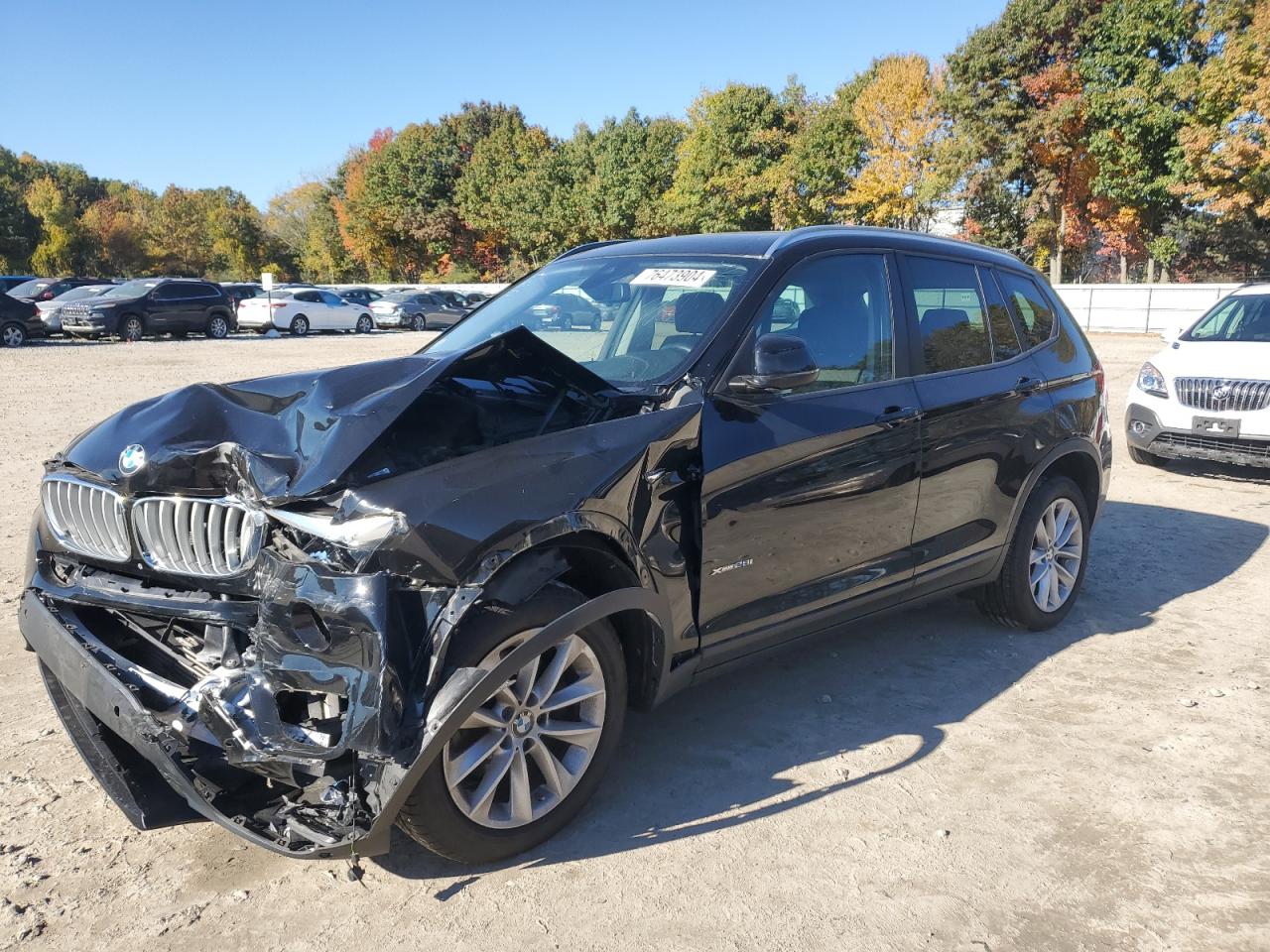 VIN 5UXWX9C55H0T13749 2017 BMW X3 no.1