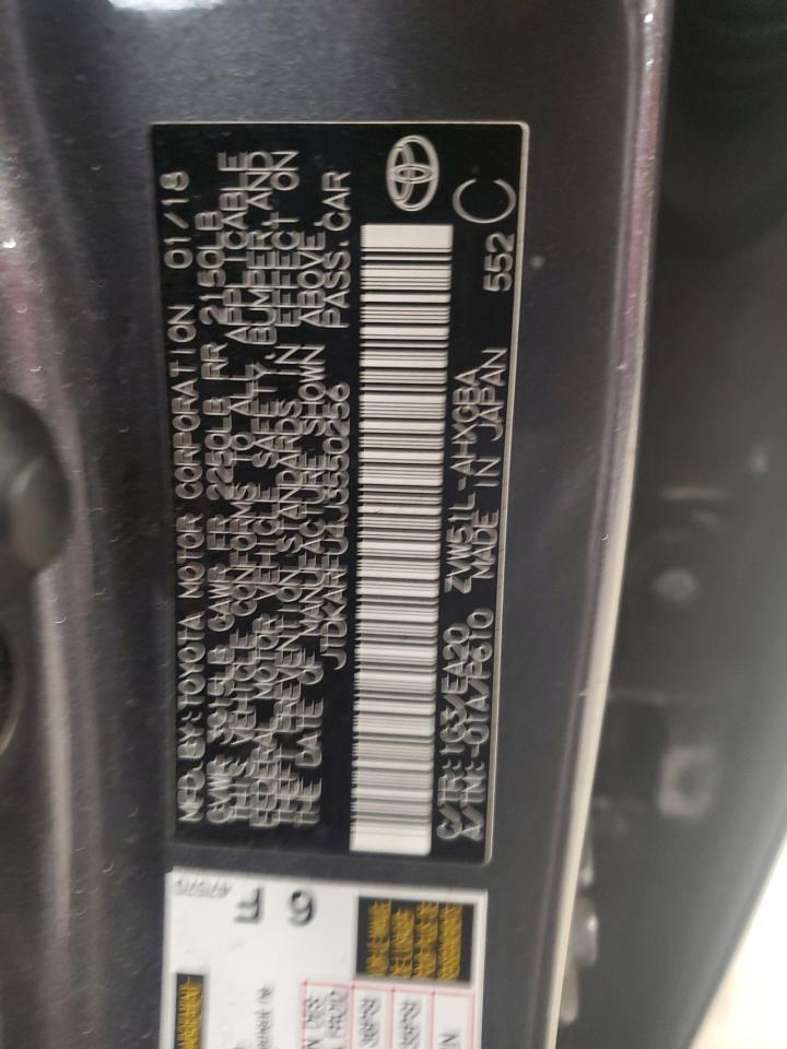 JTDKARFU4J3550256 2018 Toyota Prius