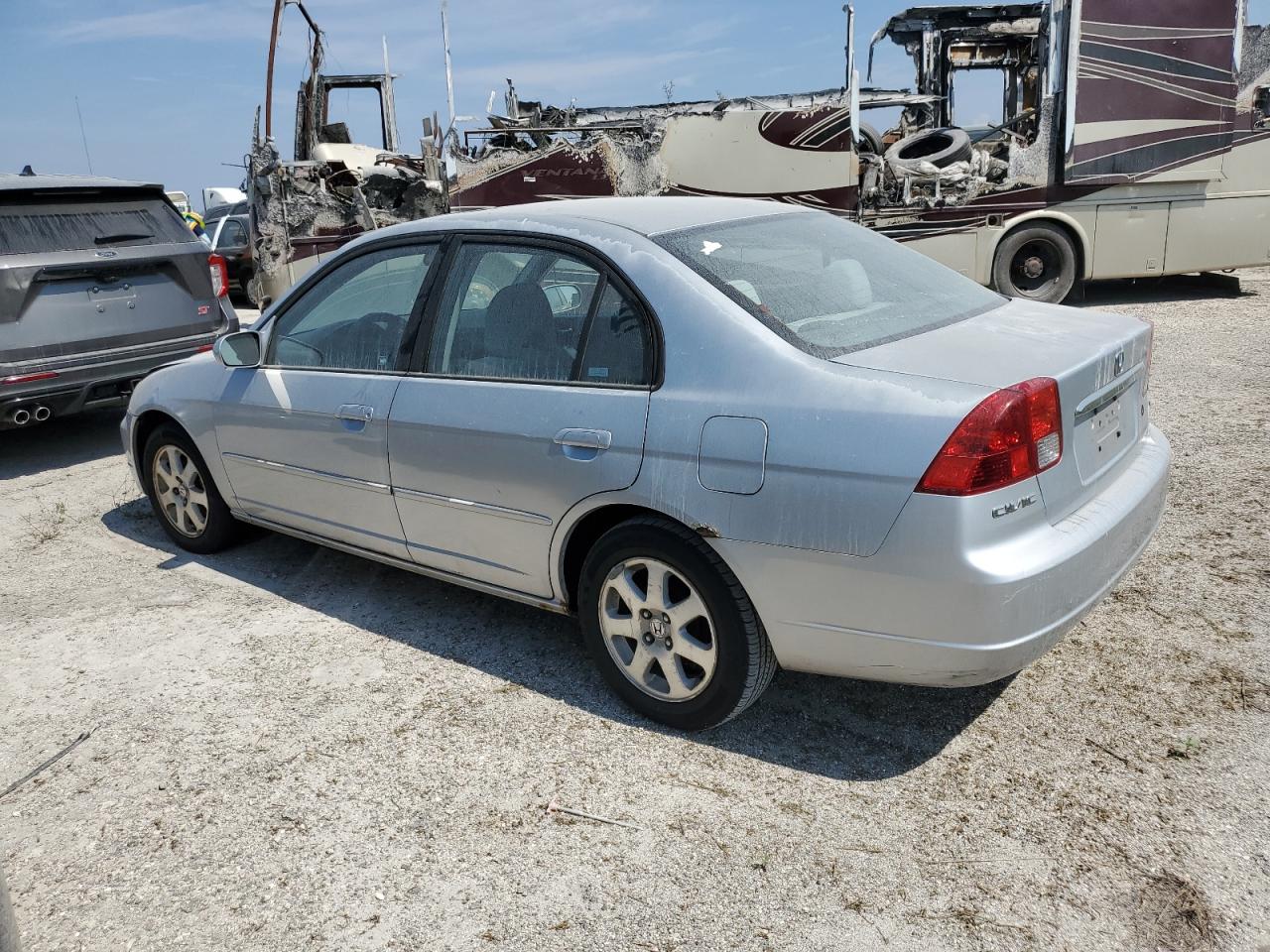 2003 Honda Civic Ex VIN: 2HGES26763H605951 Lot: 76404424