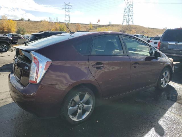  TOYOTA PRIUS 2013 Бордовый