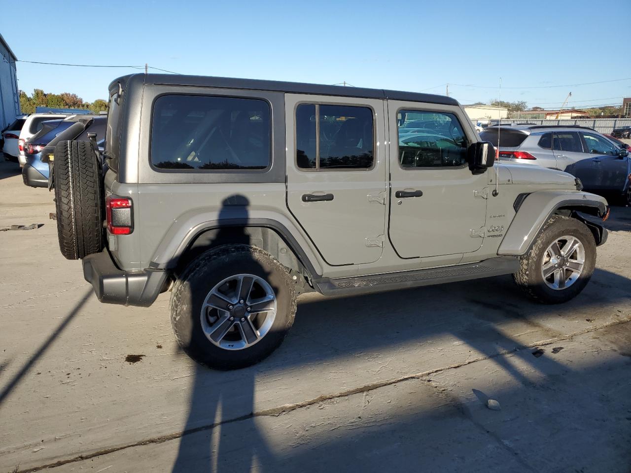 2020 Jeep Wrangler Unlimited Sahara VIN: 1C4HJXEG7LW333778 Lot: 76601424