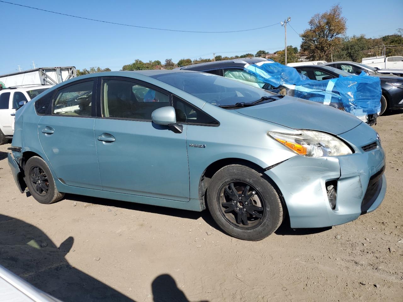 VIN JTDKN3DU6E1791029 2014 TOYOTA PRIUS no.4