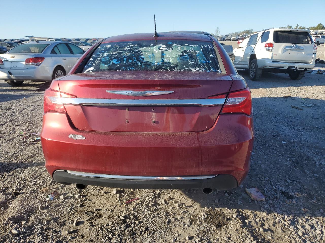 2012 Chrysler 200 Touring VIN: 1C3CCBBG3CN197848 Lot: 75011684