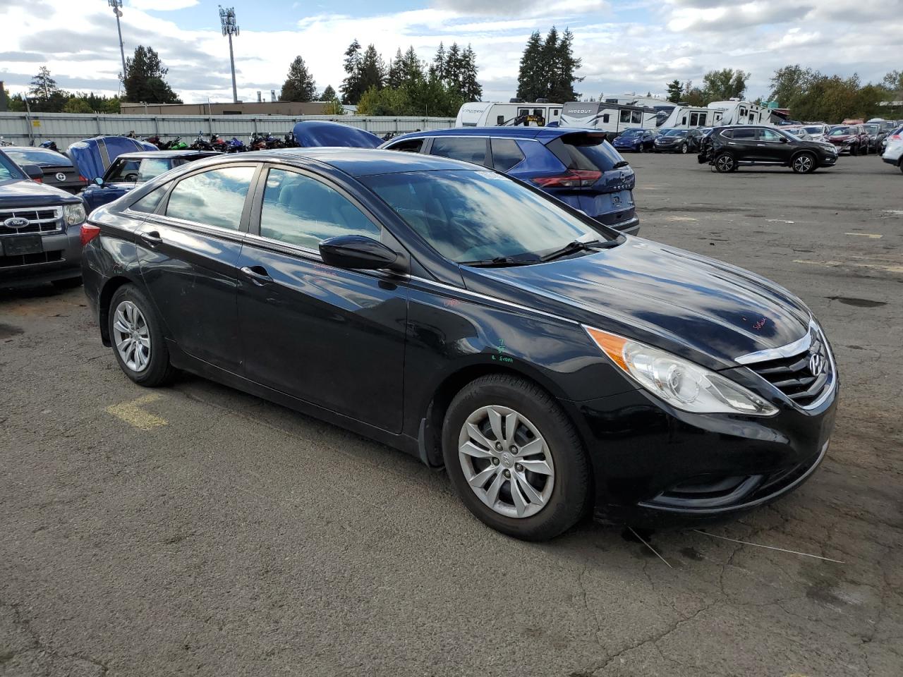 2013 Hyundai Sonata Gls VIN: 5NPEB4AC9DH590658 Lot: 76054354