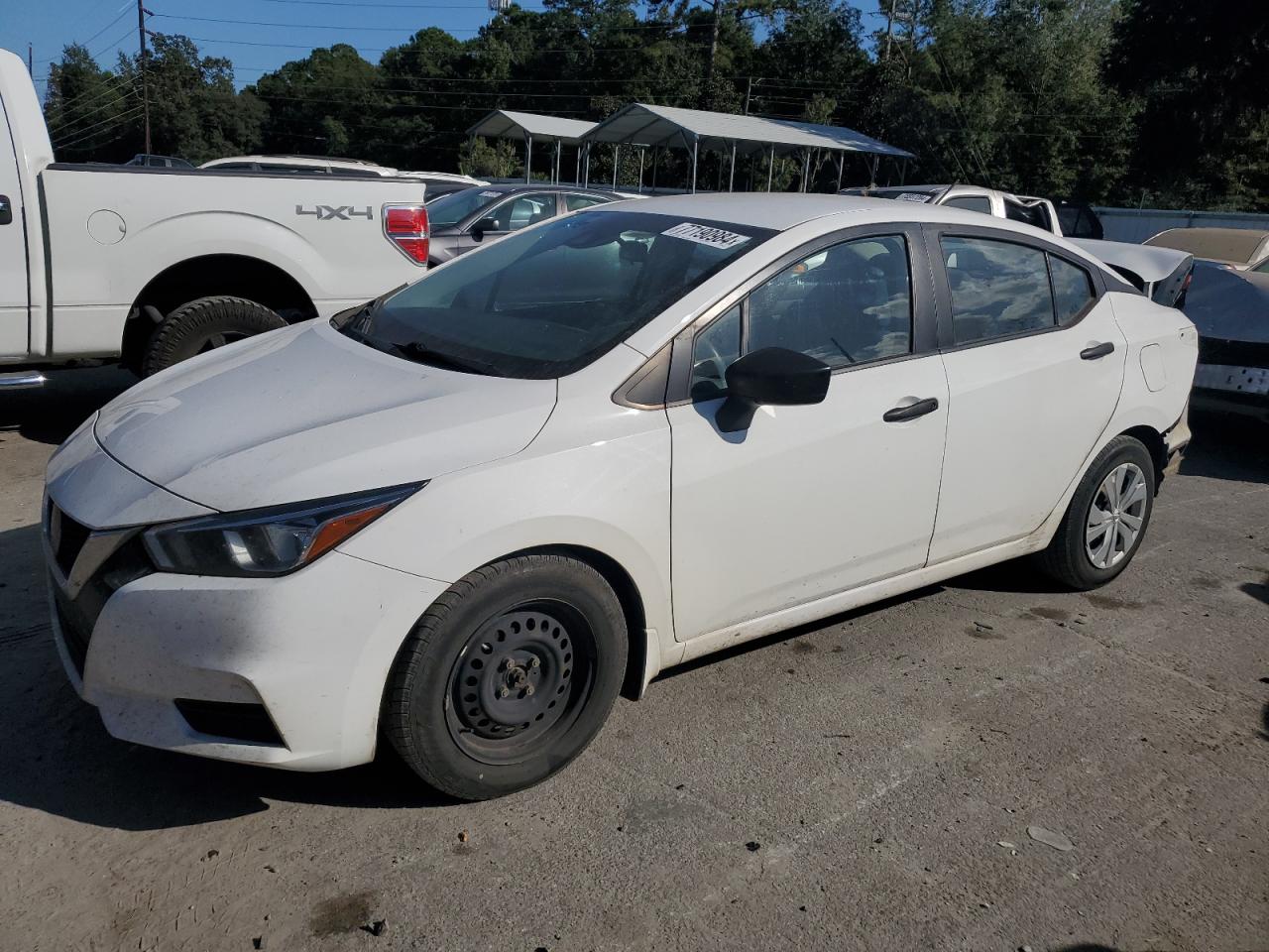 2021 Nissan Versa S на продаже в Savannah, GA - Rear End