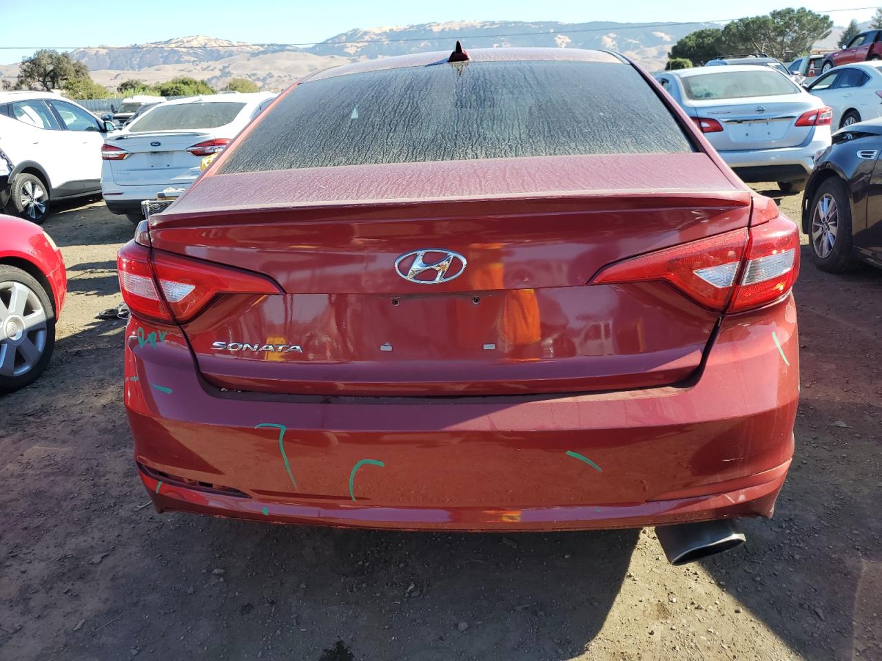 2015 Hyundai Sonata Se VIN: 5NPE24AF1FH117527 Lot: 77418774