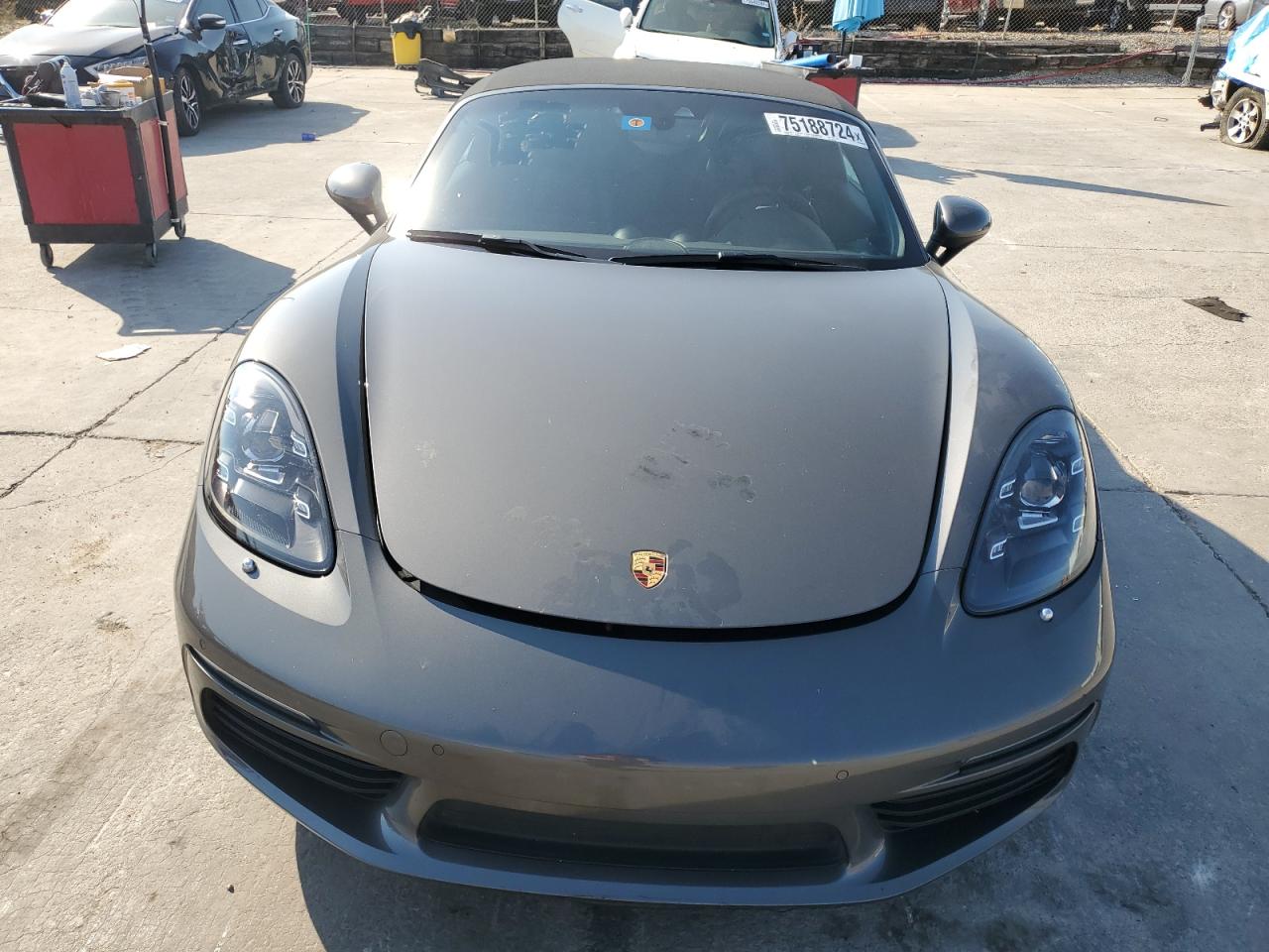 2021 Porsche Boxster S VIN: WP0CB2A82MS225098 Lot: 75188724