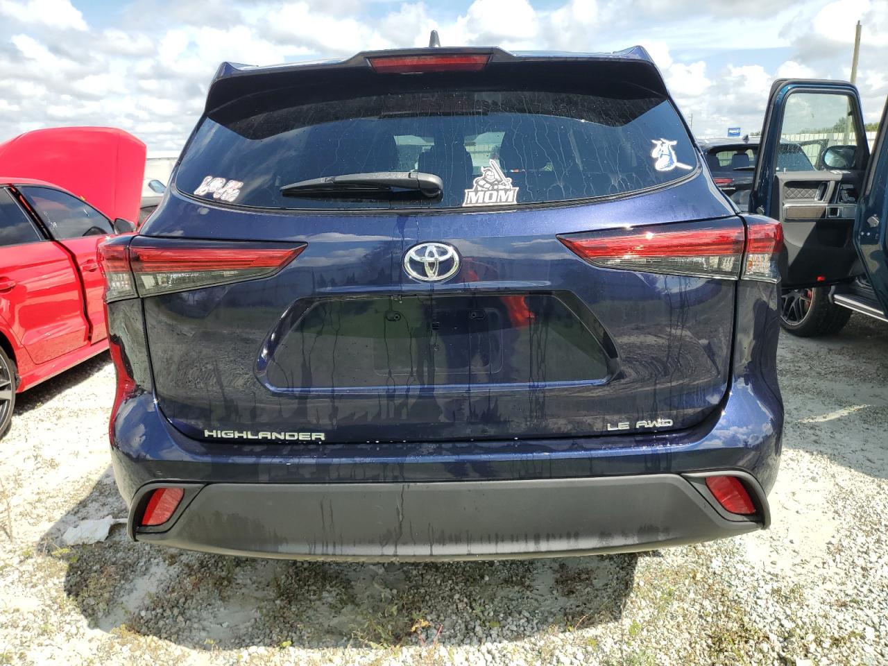 2022 Toyota Highlander L VIN: 5TDBZRBH7NS254959 Lot: 73868674