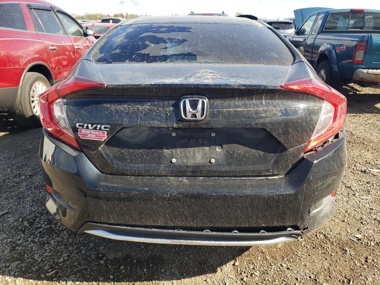 2019 Honda Civic Lx VIN: 19XFC2F64KE009612 Lot: 75562514