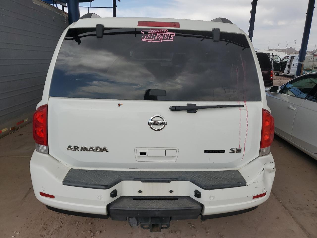 2008 Nissan Armada Se VIN: 5N1BA08D28N625460 Lot: 75030394