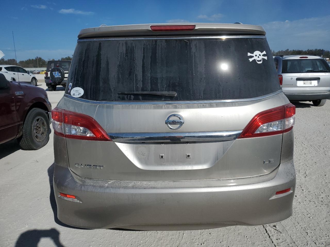 2012 Nissan Quest S VIN: JN8AE2KP2C9049037 Lot: 76486954