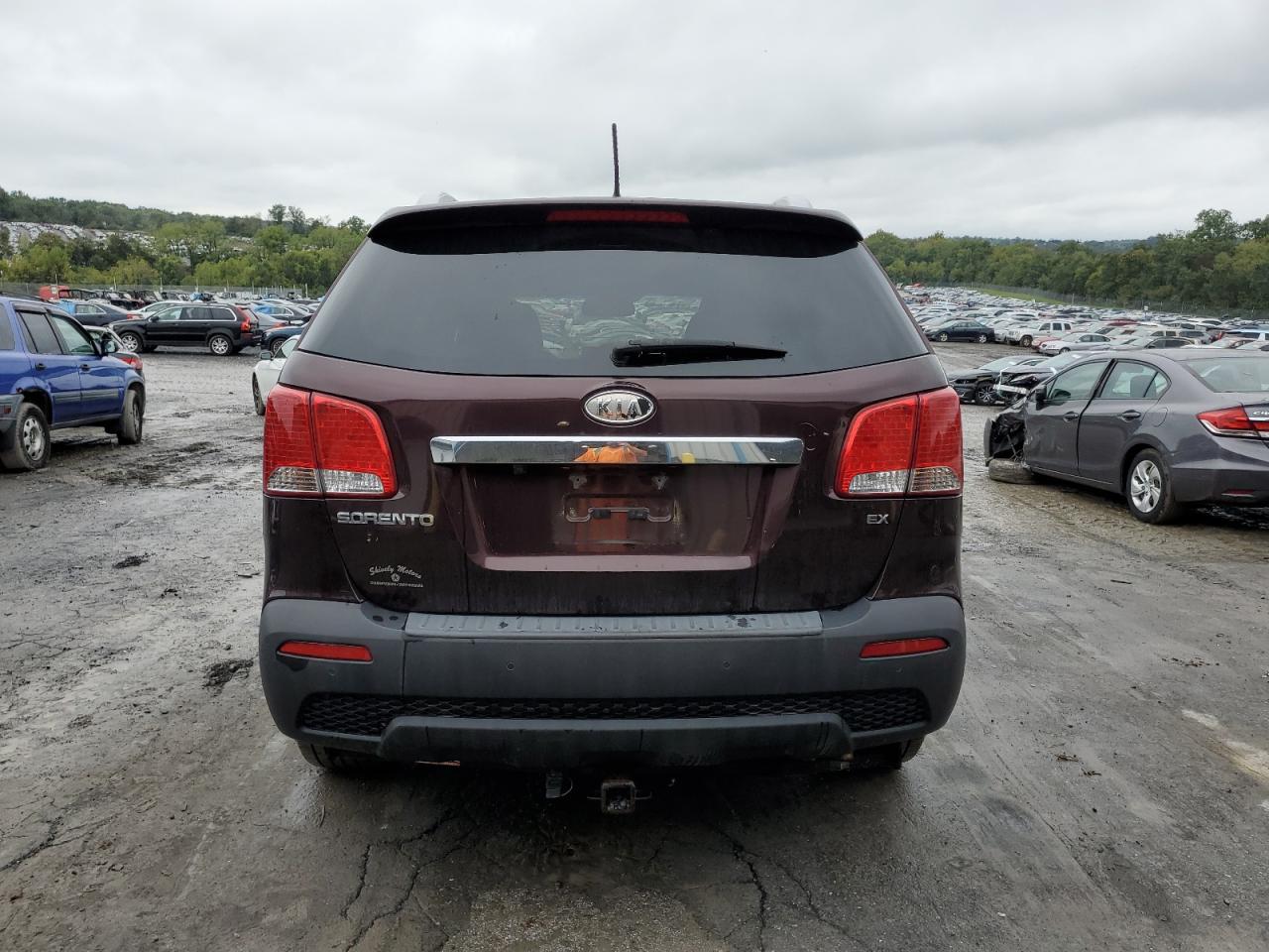 2013 Kia Sorento Ex VIN: 5XYKU4A60DG397698 Lot: 74011094