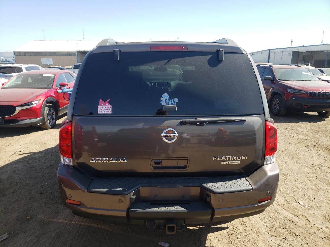 2015 Nissan Armada Platinum VIN: 5N1BA0NE9FN623117 Lot: 76584284