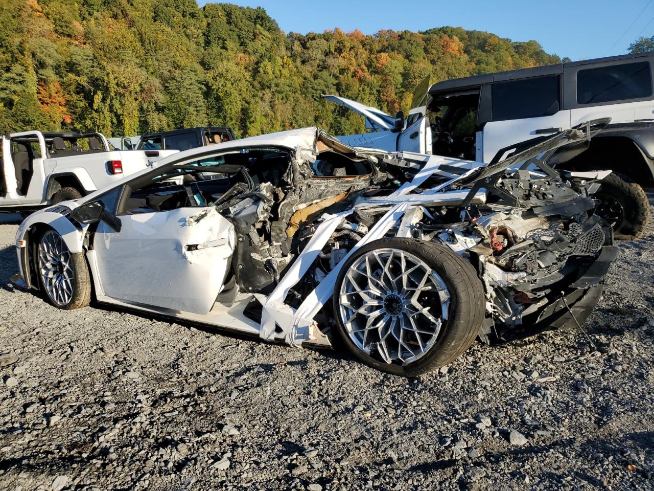 2022 Lamborghini Huracan Sto VIN: ZHWUA6ZX5NLA19726 Lot: 75687334