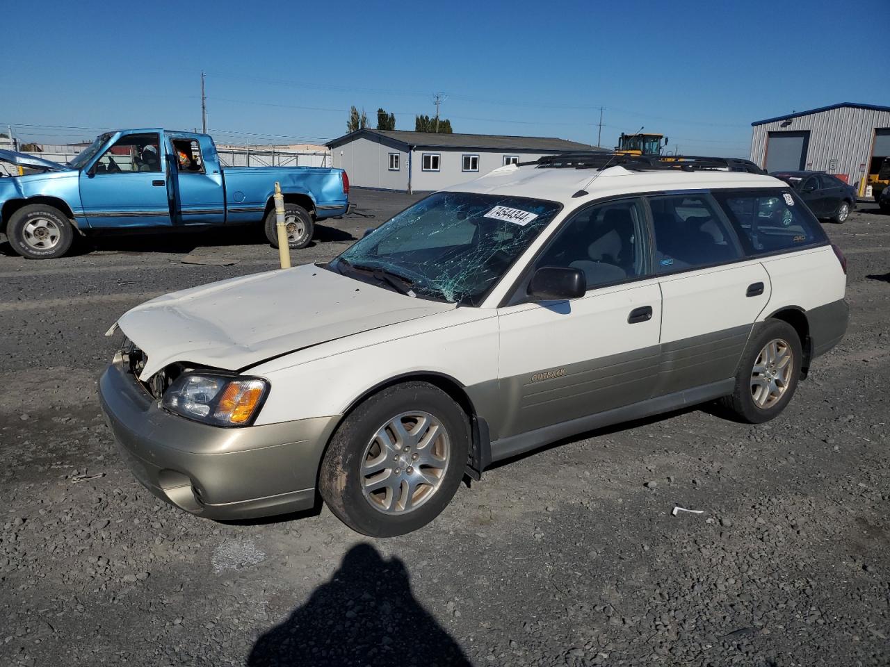 2000 Subaru Legacy Outback Awp VIN: 4S3BH6759Y7654309 Lot: 74544344