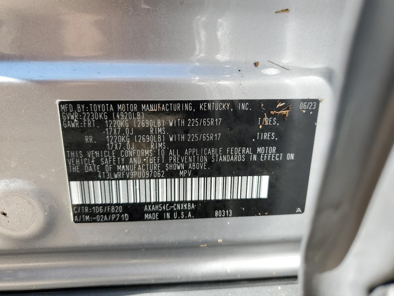 4T3LWRFV9PU097062 2023 TOYOTA RAV 4 - Image 14