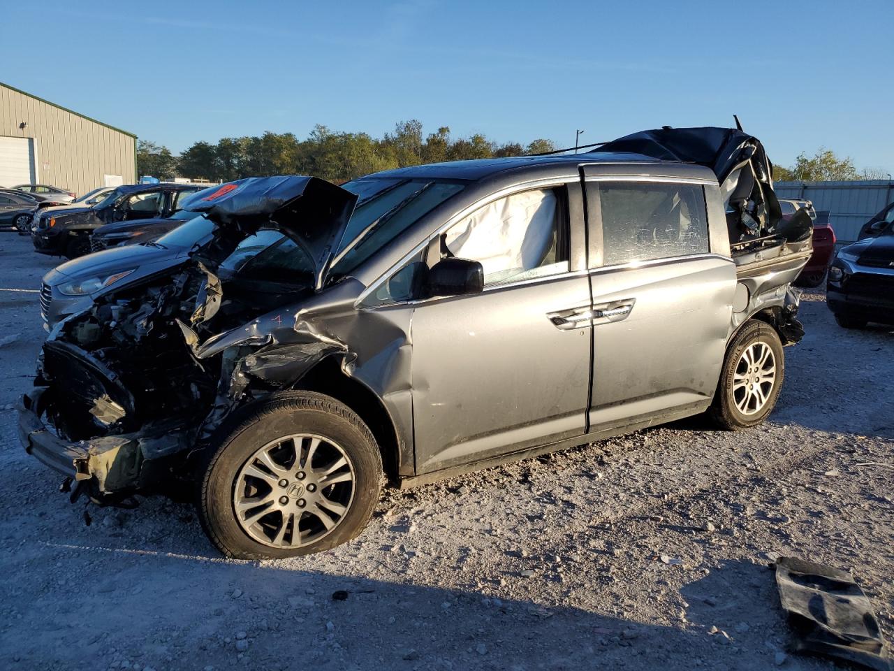 5FNRL5H66DB017705 2013 Honda Odyssey Exl