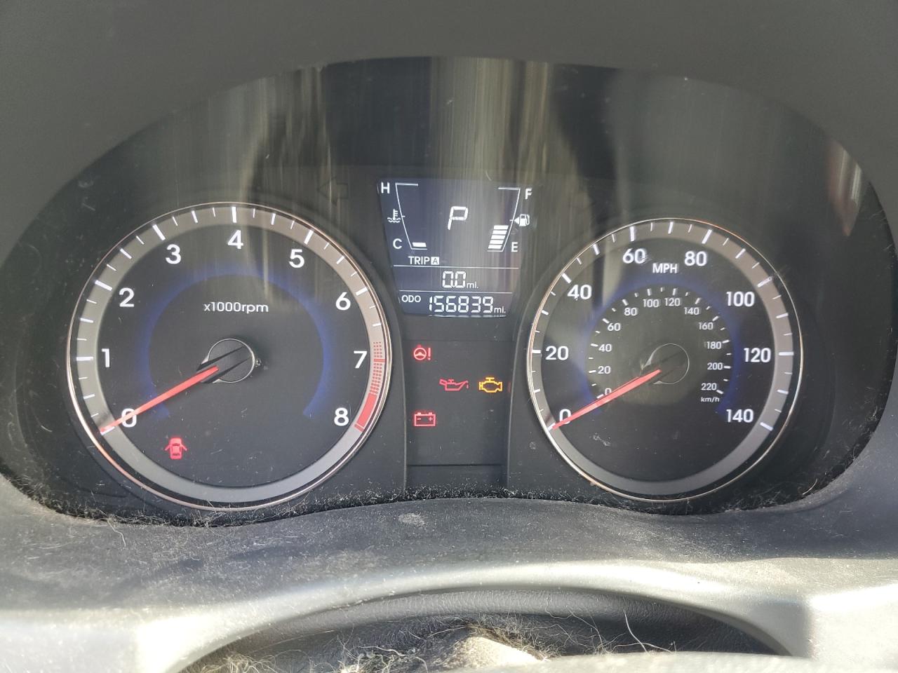 2014 Hyundai Accent Gls VIN: KMHCU4AE8EU703893 Lot: 76693064