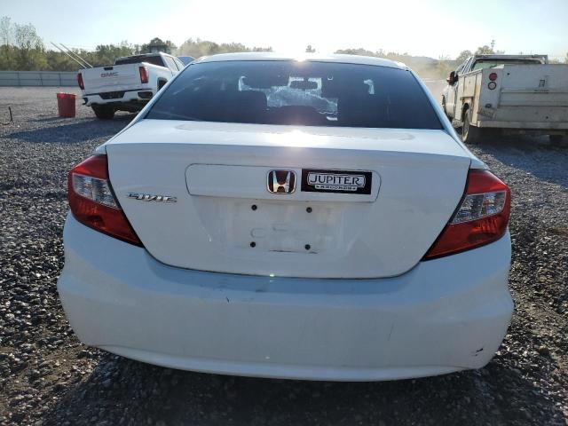  HONDA CIVIC 2012 White