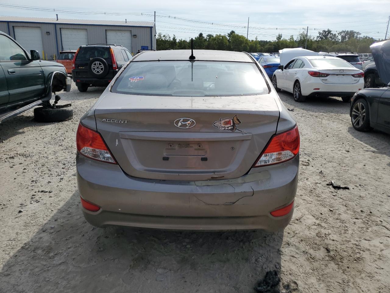 2014 Hyundai Accent Gls VIN: KMHCT4AE7EU728142 Lot: 74702294