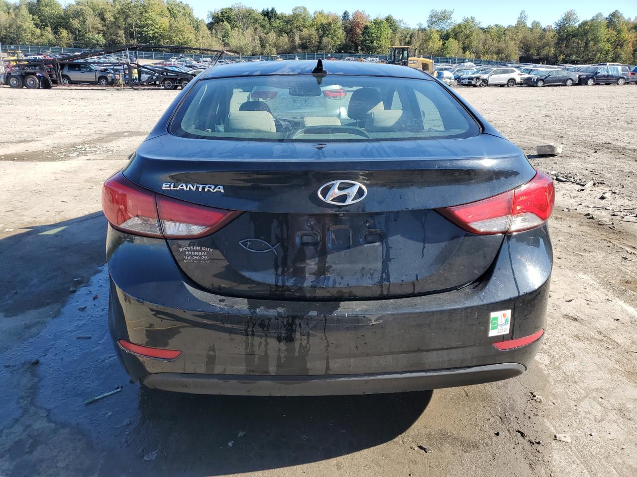 2014 Hyundai Elantra Se VIN: KMHDH4AE4EU100447 Lot: 74380194