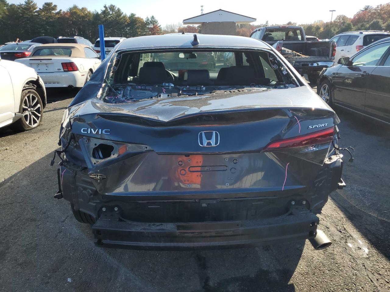 VIN 2HGFE2F58NH592035 2022 HONDA CIVIC no.6