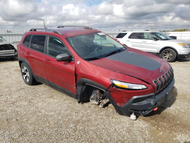  JEEP CHEROKEE 2017 Красный