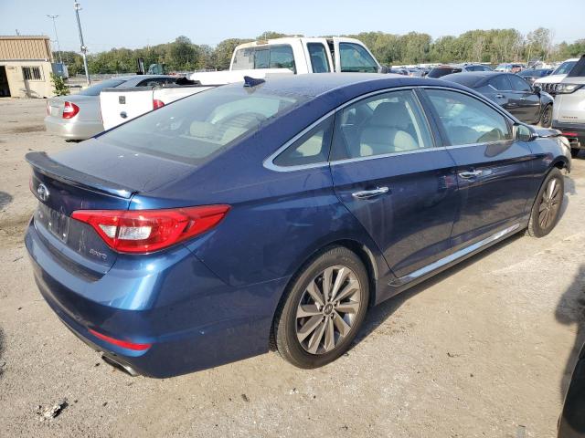  HYUNDAI SONATA 2015 Синий