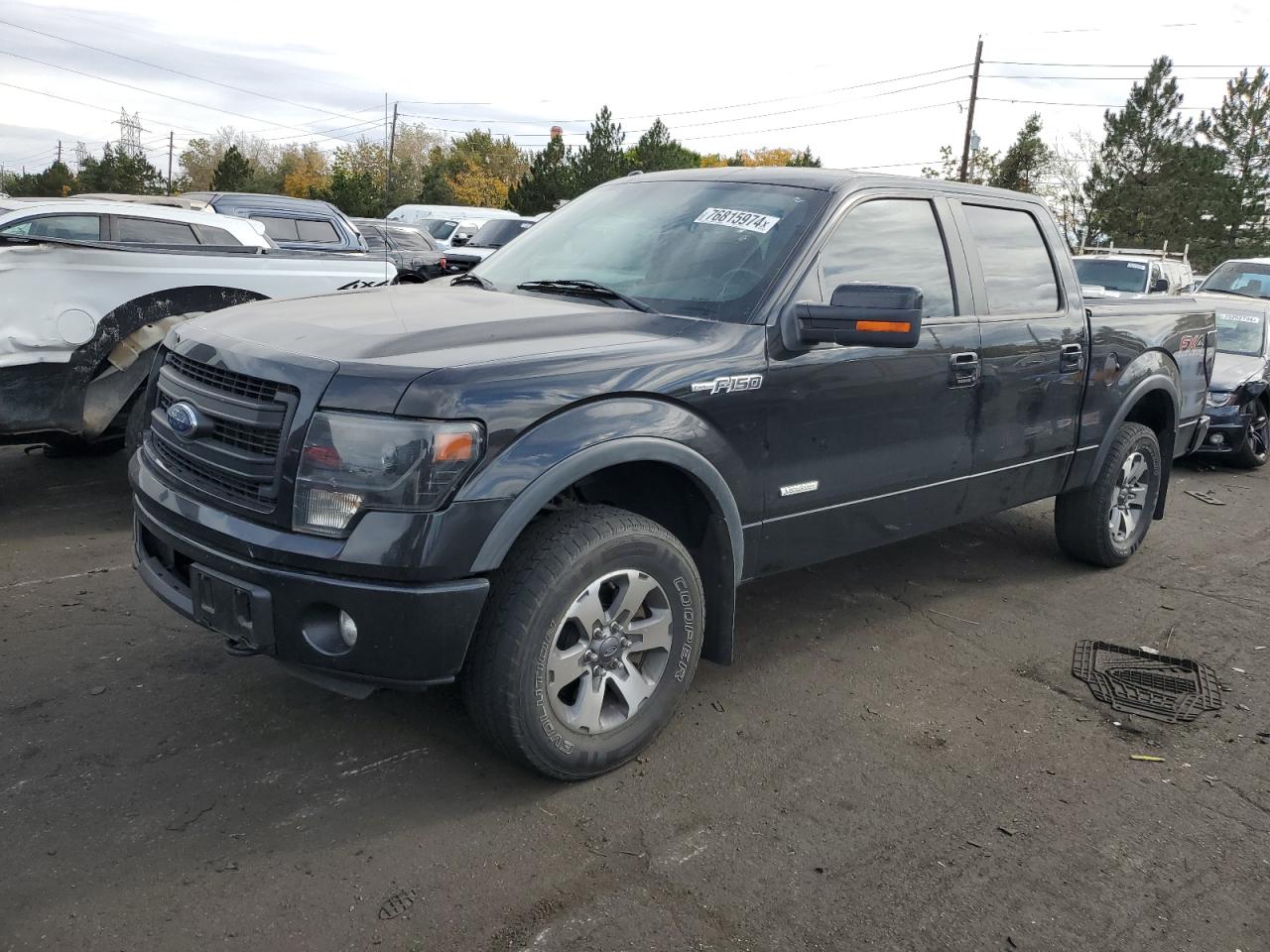 2013 Ford F150 Supercrew VIN: 1FTFW1ET3DKG51196 Lot: 76815974