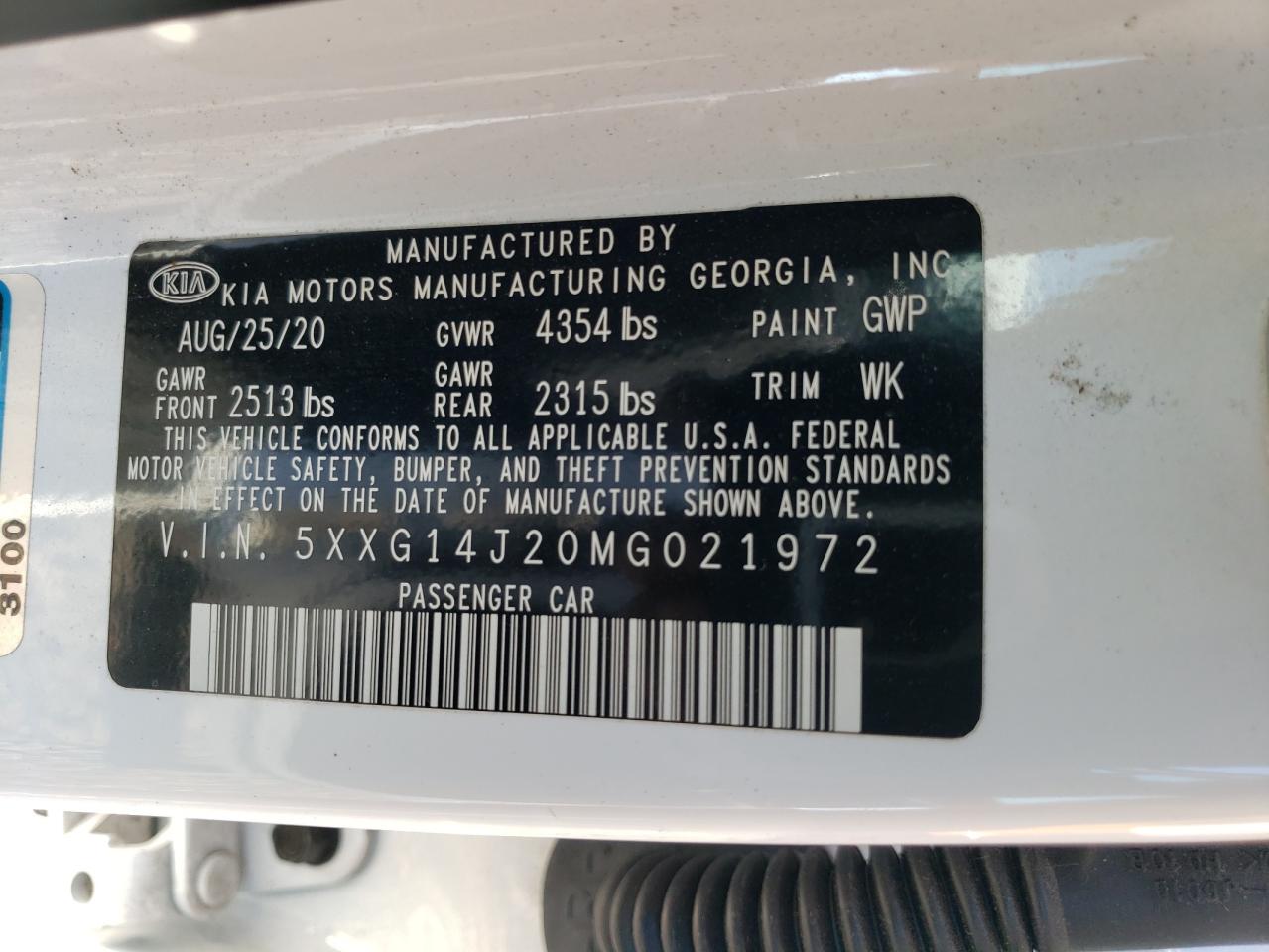 2021 Kia K5 - Image 13