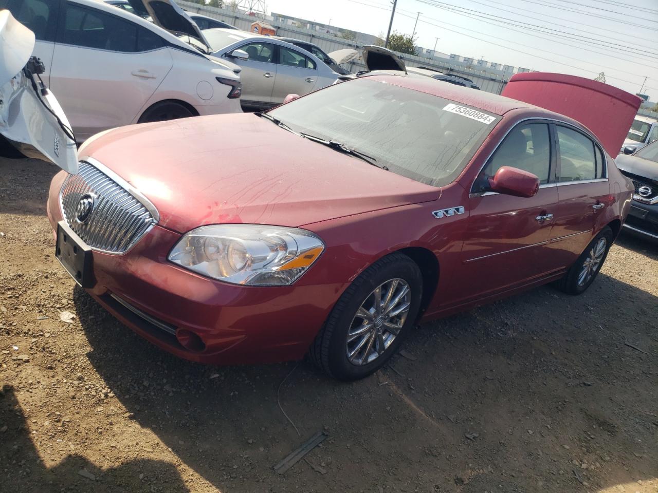 2010 Buick Lucerne Cxl VIN: 1G4HJ5EM8AU120806 Lot: 75360884