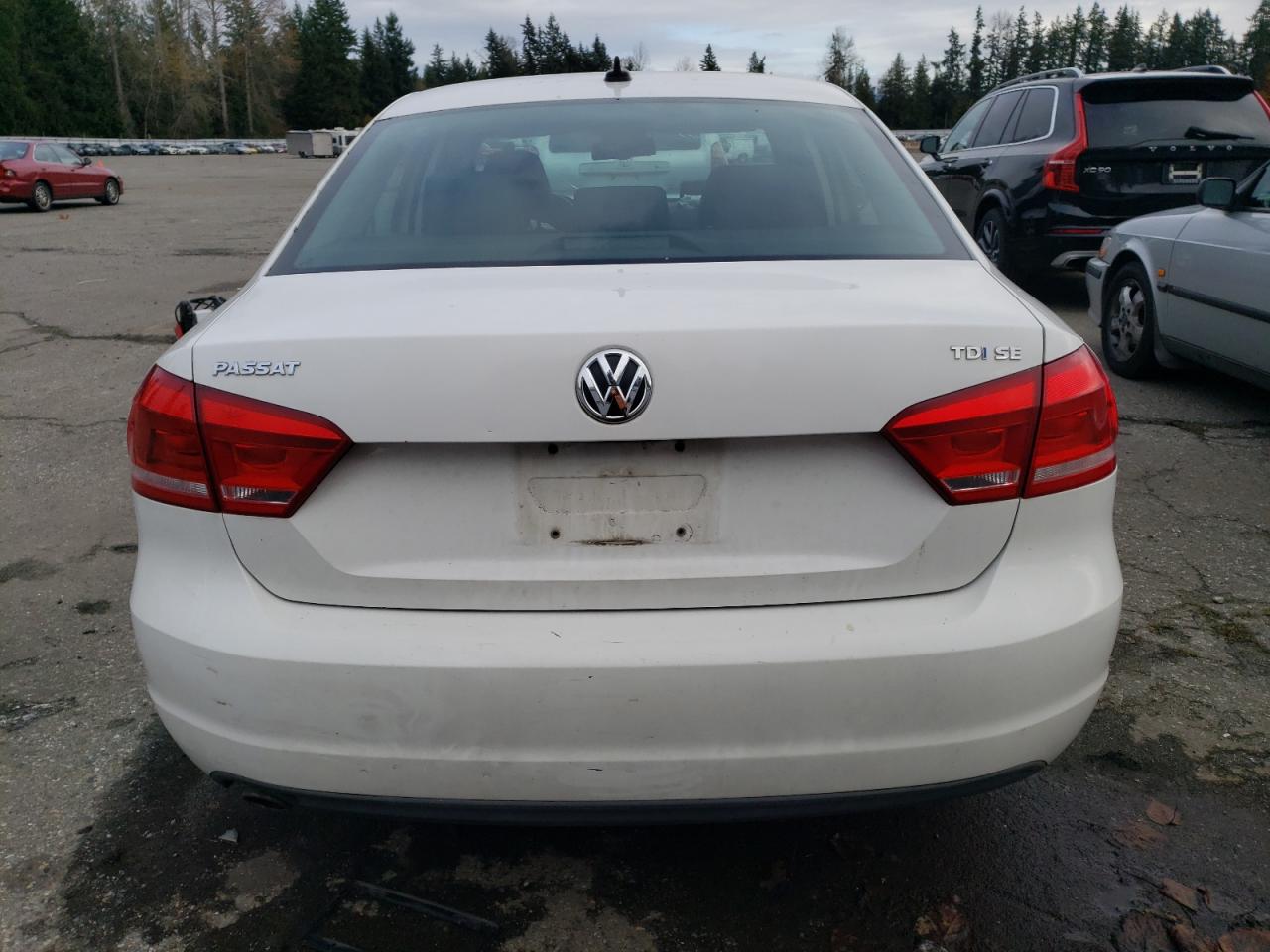 2012 Volkswagen Passat Se VIN: 1VWBN7A31CC053480 Lot: 78954954