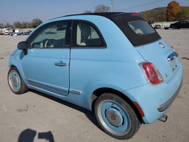  FIAT 500 2015 Синий