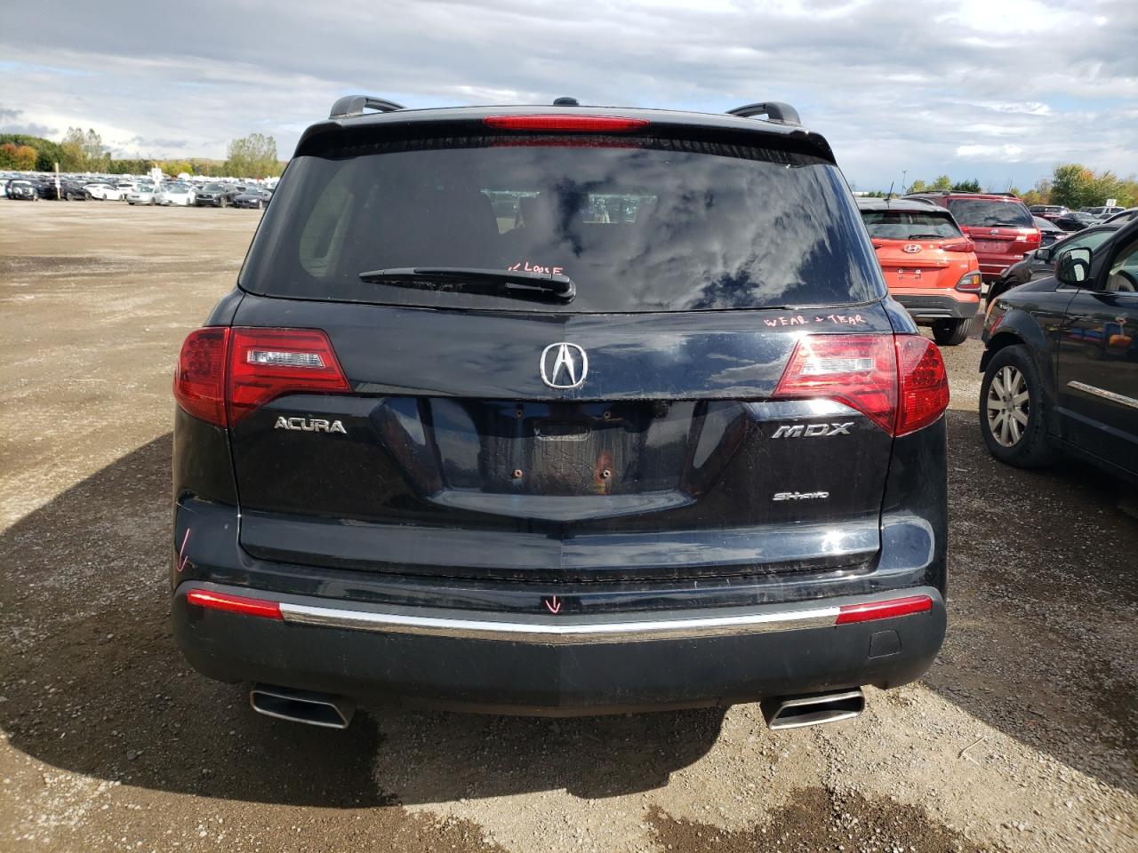 2010 Acura Mdx VIN: 2HNYD2H29AH004435 Lot: 74827144