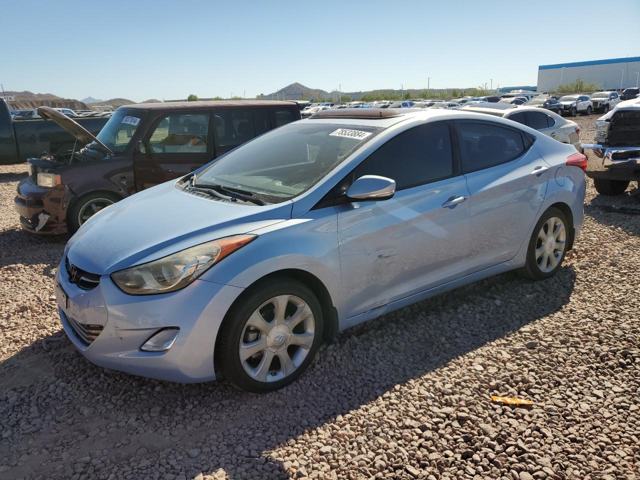 VIN KMHDH4AE5DU677776 2013 HYUNDAI ELANTRA no.1