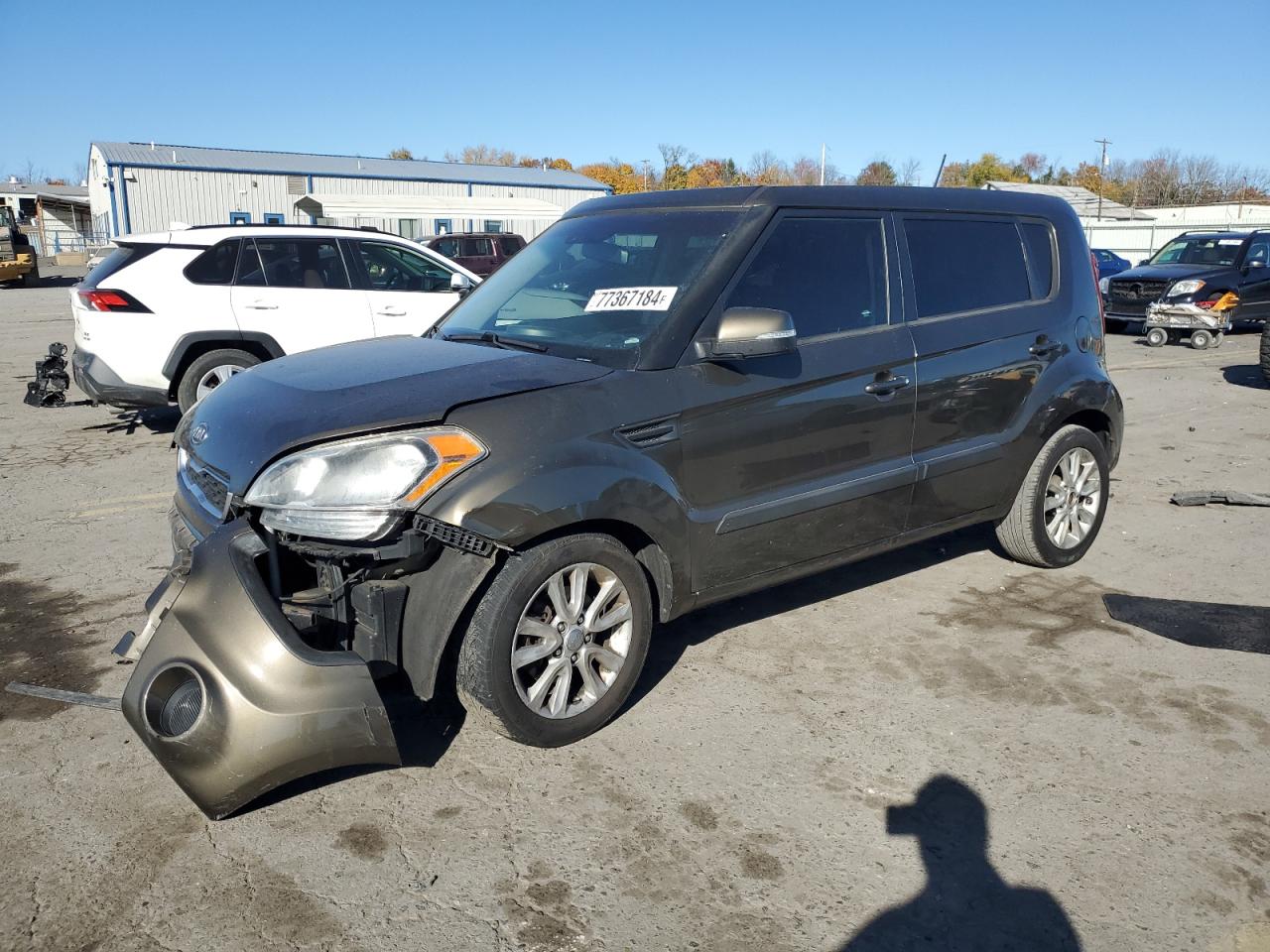 2012 Kia Soul + VIN: KNDJT2A64C7396410 Lot: 77367184