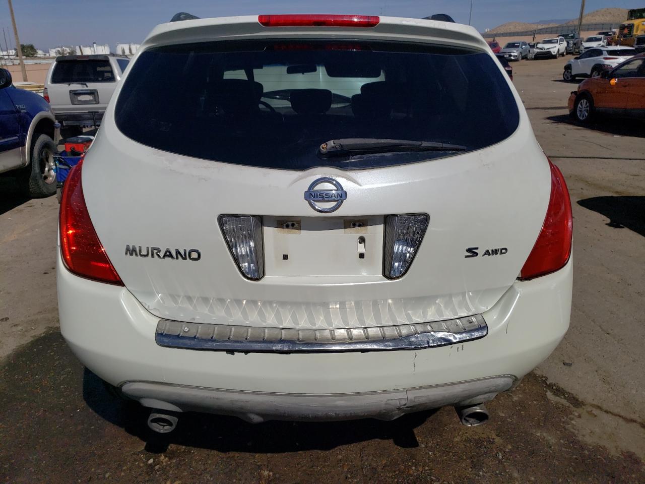 2007 Nissan Murano Sl VIN: JN8AZ08W07W643219 Lot: 74475364