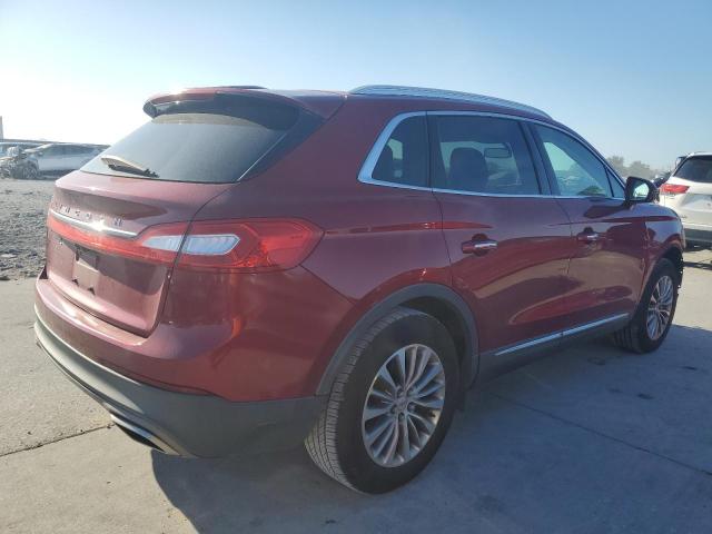  LINCOLN MKX 2018 Червоний