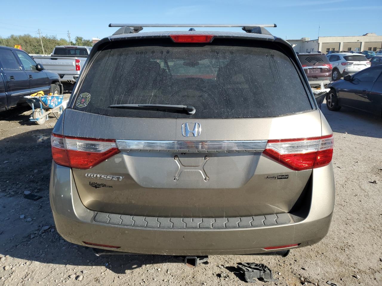 2011 Honda Odyssey Exl VIN: 5FNRL5H67BB017256 Lot: 73589374