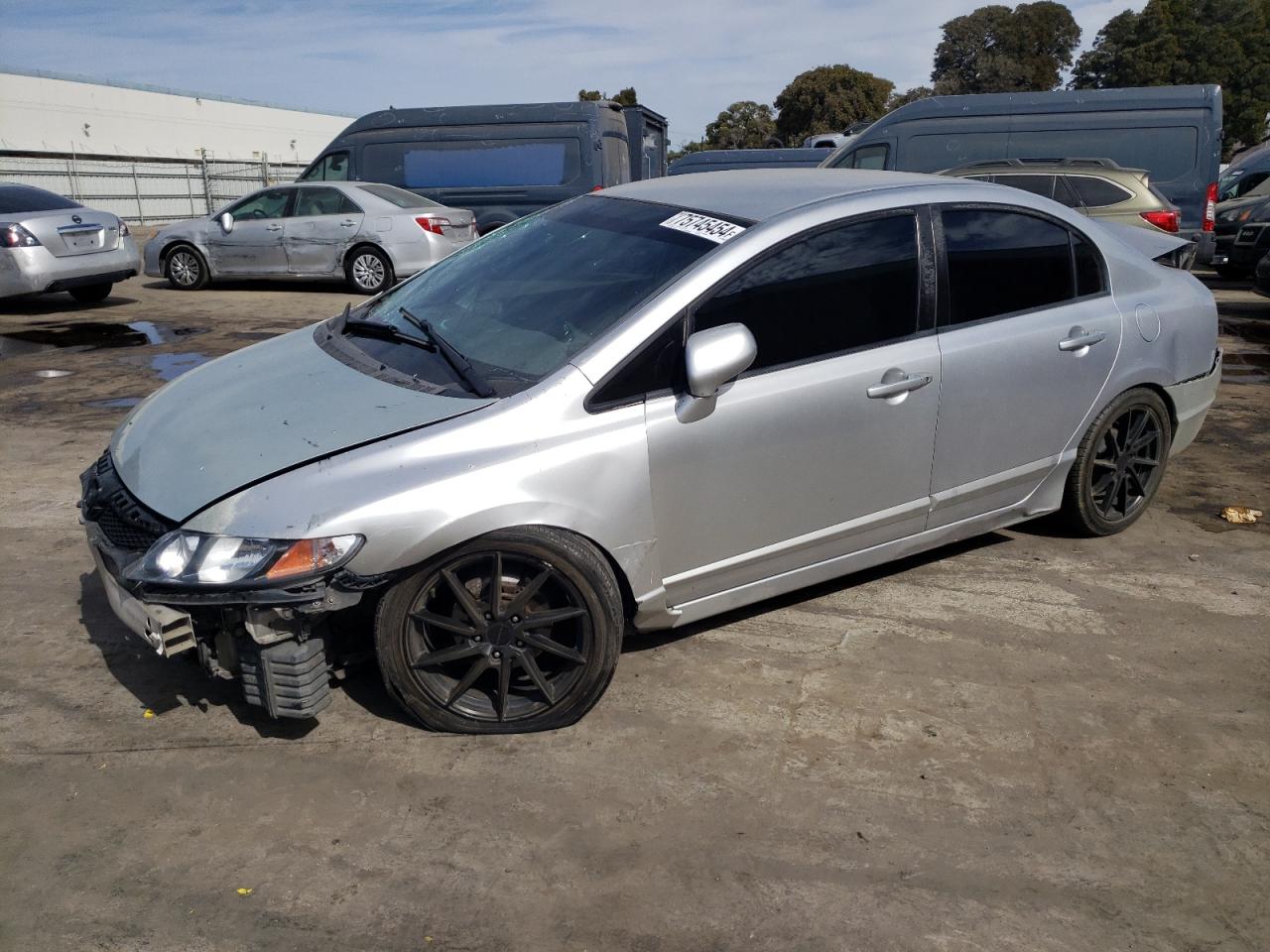 2010 Honda Civic Vp VIN: 2HGFA1F31AH508023 Lot: 75745454