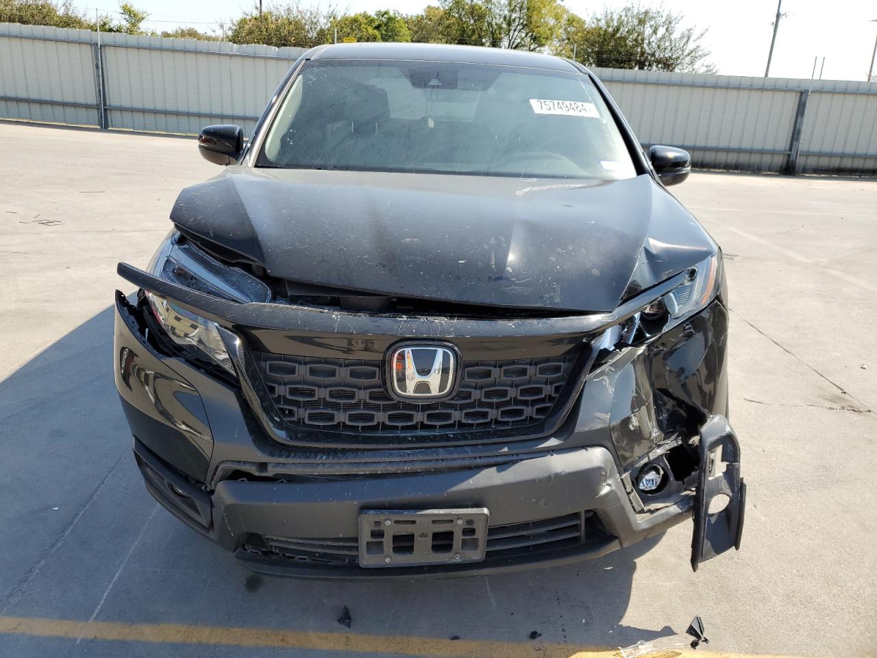 2019 Honda Passport Exl VIN: 5FNYF7H55KB007265 Lot: 75749484